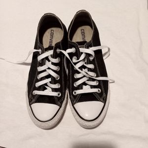 Converse Black Women's size 8